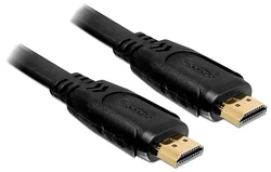 Delock HDMI 1.4 kabel A/A samec/samec, plochý, délka 5 metrů (82672)