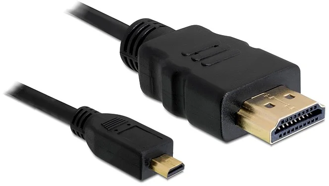 Delock HDMI 1.4 samec/samec A/D kábel, 1m (82661)