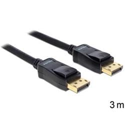 Delock kabel DisplayPort samec na Displayport samec, délka 3m (82424)