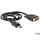 Delock kábel DisplayPort (samec) na DVI 24+1 (samec), 1m (82590)