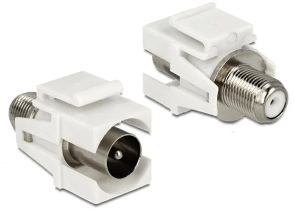 Delock Keystone modul IEC samec > F samica