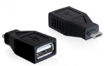 Delock microUSB samec na USB-A samica (65296)