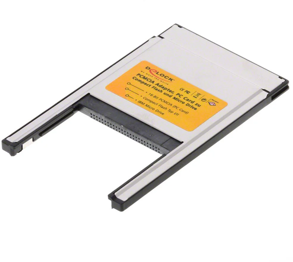 Delock PCMCIA Adapter pro Compact Flash I+II (91052) TSBOHEMIA.CZ