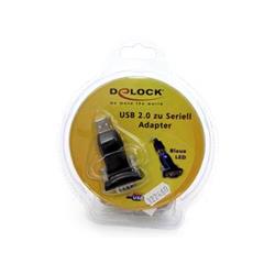 Delock redukce USB 2.0 - COM samec, šroub (61425)