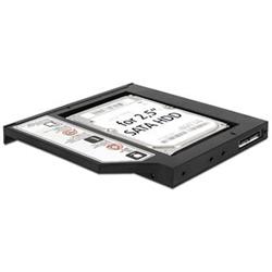 Delock Slim SATA 5,25 instalační rámeček pro 1 x 2,5" SATA HDD/SSD (61993)