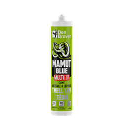 Den Braven MAMUT GLUE Multi, kartuše, 290ml, černá