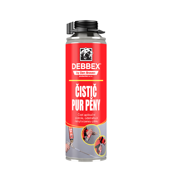 DENBRAVEN Čistič PUR pěny 150ml RL