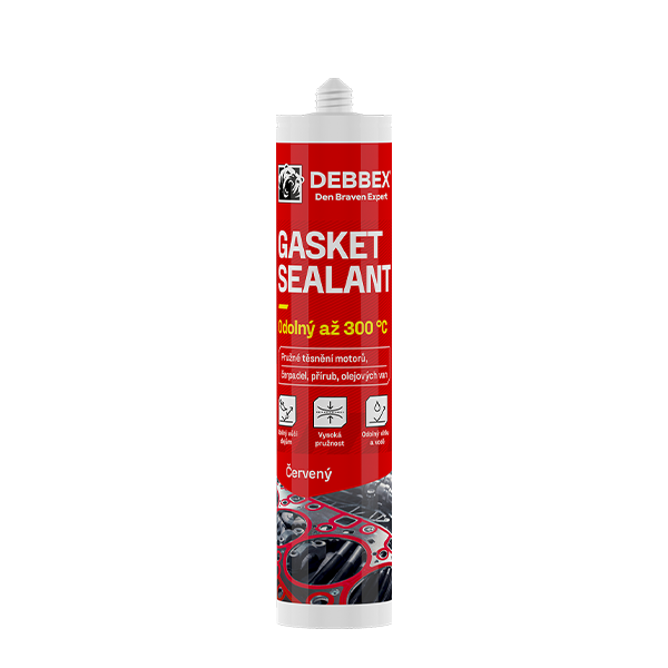 DENBRAVEN Gasket sealant červený RL 280ml