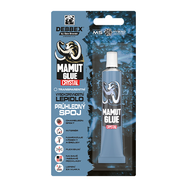 DENBRAVEN Mamut glue 25ml CRYSTAL transparentní