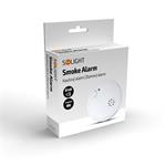 Detektor dymu Solight + alarm, 85 dB, biely + 9V batéria