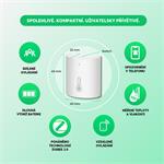 Detektor teploty a vlhkosti NOUS E5 ZigBee Tuya