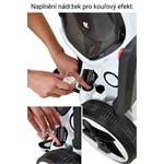 Detská elektrická trojkolka RACCEWAY biela a čierna