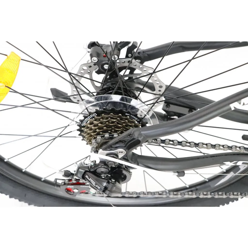 dětské kolo CANULL XC 241 24" černá/bílá