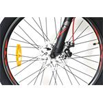 Detský bicykel CANULL XC 241 24" čierny/červený