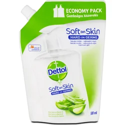 Dettol Tekuté mýdlo Náhradní náplň Jemná aloe 500ml