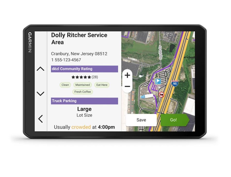 Dezl LGV 820 Prime 8" GPS navigace pro nákladní vozy