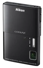 DFK NIKON kompakt COOLPIX S100, 16MPix, black, 5x zoom