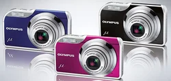 DFK OLYMPUS Mju-5000 kompakt, 12 MPix, 5x zoom - Midnight Black