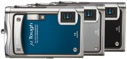 DFK OLYMPUS Mju TOUGH-8000 kompakt, 12 MPix, 3.6x zoom - Steel Blue