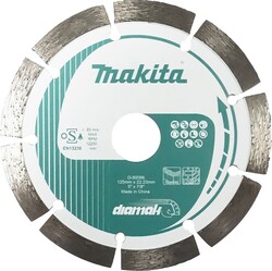Diamantový rezný kotúč Makita D-80086 segmentový Diamak 125x22,23 mm