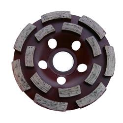 Diamantový spekaný brúsny kotúč, dvojradový, O 100 x 22,2 mm, segment, STAYER