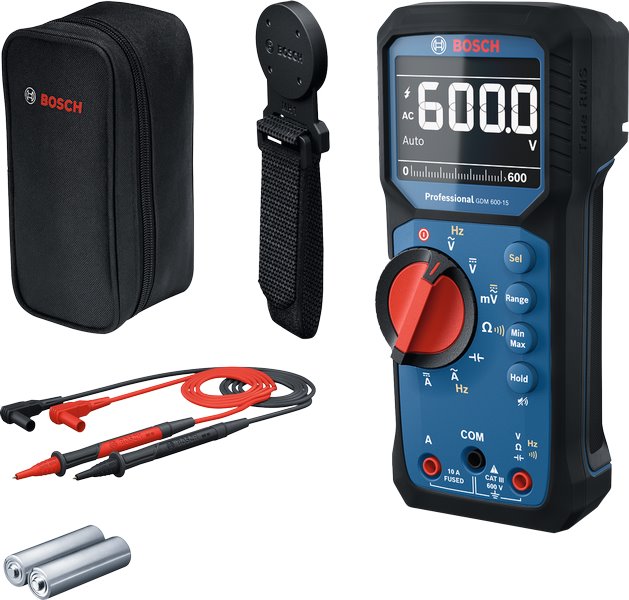 Digitálny multimeter BOSCH PRO GDM 600-15 + MH 1 (0.601.077.301)