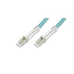 DIGITUS Fiber Optic Patch Cord, LC/LC Multimode 50/125 µ, OM3, Duplex, 1m DK-2533-01/3 - Síťové prvky
