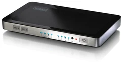 DIGITUS HDMI elektronický prepínač 4 vstupy => 2 výstupy DS-48300