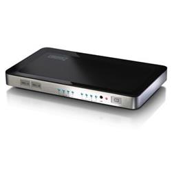 DIGITUS HDMI elektronický přepínač 4 vstupy => 2 výstupy DS-48300 - Kabely + redukce