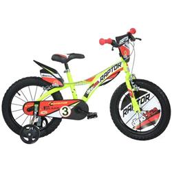 Dino bikes 614 Raptor yellow 14" detský bicykel