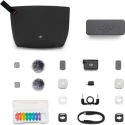 DJI Mic Mini 2S (2 vysielače + 1 prijímač + nabíjacie puzdro)