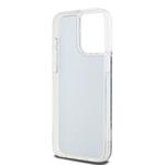 DKNY Liquid Glitter Arch Logo Zadní Kryt pro iPhone 14 Pro Max Black