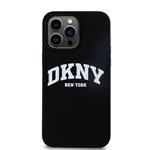 DKNY Liquid Silicone Arch Logo MagSafe Back Cover pre iPhone 14 Pro Max Black