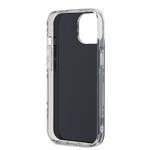 DKNY PC/TPU károvaný vzor zadného krytu pre iPhone 14 Black