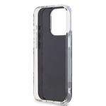 DKNY PC/TPU károvaný vzor zadného krytu pre iPhone 15 Pro Black