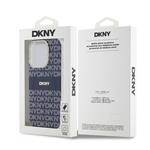 DKNY PC/TPU opakujúci sa vzor Tonal Stripe Magsafe zadný kryt pre iPhone 13 Pro Blue