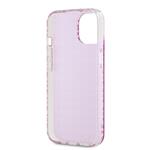 DKNY PC/TPU zadný kryt s opakujúcim sa vzorom pre iPhone 15 Pink