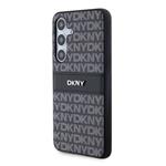 DKNY Zadný kryt PC/TPU s opakujúcim sa vzorom Tonal Stripe pre Samsung S24 Black