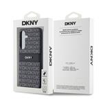 DKNY Zadný kryt PC/TPU s opakujúcim sa vzorom Tonal Stripe pre Samsung S24 Black