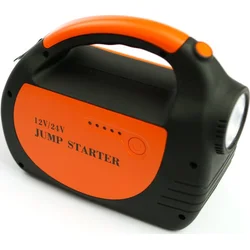 DOCA Powerbank Jump Starter 30000mAh 24V černá/oranžová
