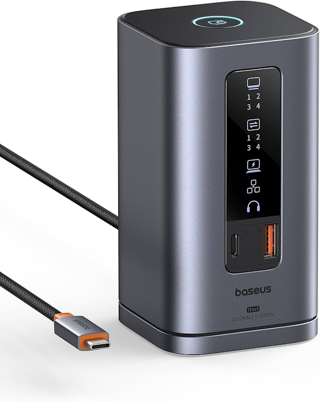 Dokovacia stanica 11v1 Baseus RD-1, 100W 2xUSB-C, 3xUSB, 2xHDMI