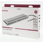 Dokovacia stanica Hama USB-C Connect2Office Pro, 10 pripojení