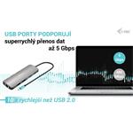 Dokovacia stanica i-tec USB-C Metal Nano 2x HDMI, PD 100W + nabíjačka 100W (balík)