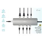 Dokovacia stanica i-tec USB-C Metal Nano 2x HDMI, PD 100W + nabíjačka 100W (balík)