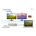 Dokovacia stanica i-tec USB-C Metal Nano 2x HDMI, PD 100W