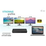 Dokovacia stanica i-tec USB-C Triple 4K Display Gen2 Pro, PD 100W