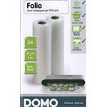 DOMO DO327L-ROL22 Vákuová fólia, 22 x 600 cm, 2 role