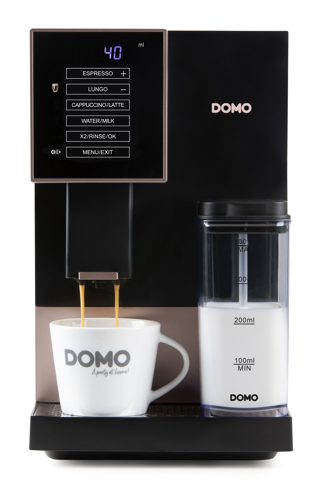 DOMO DO743K Automatický kávovar espresso