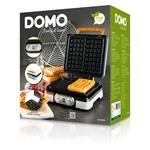 DOMO DO9280W 4x7 vaflovač s termostatom a časovačom