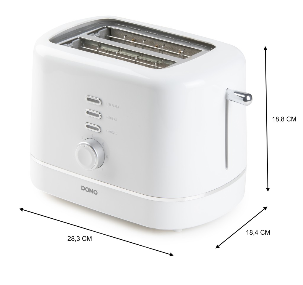DOMO DO964T Topinkovač, bílá